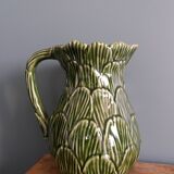 Cabbage pitcher in slip