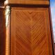 Ancienne armoire Louis XVI avec bronze et marqueterie