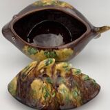 Vallauris vintage fish soup tureen, 1960s