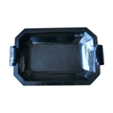 Hollow rectangular dish