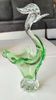 Empty pocket/Swan figurine, in the Murano style. In blown art glass. High 22 cm