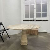 Travertine table