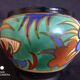 Large Gouda Vase, Art Deco geometric patterns, 1920s