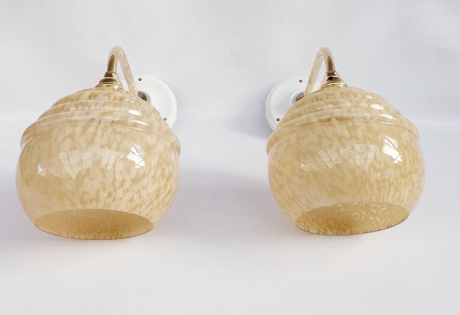 Clichy glass wall lights