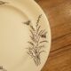 Set of 2 plates in Iron Earth SG model Fleurs des Champs