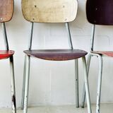 Chaises d'école Bistro, lot de 4