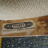 Thonet leather armchair N° A969 F, circa 1930, Art deco