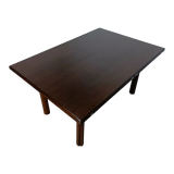 Extendable teak dining table