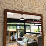 20th century mirror 210.5cm/123cm, large mirror