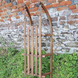Old sledding for adults in wood & metal