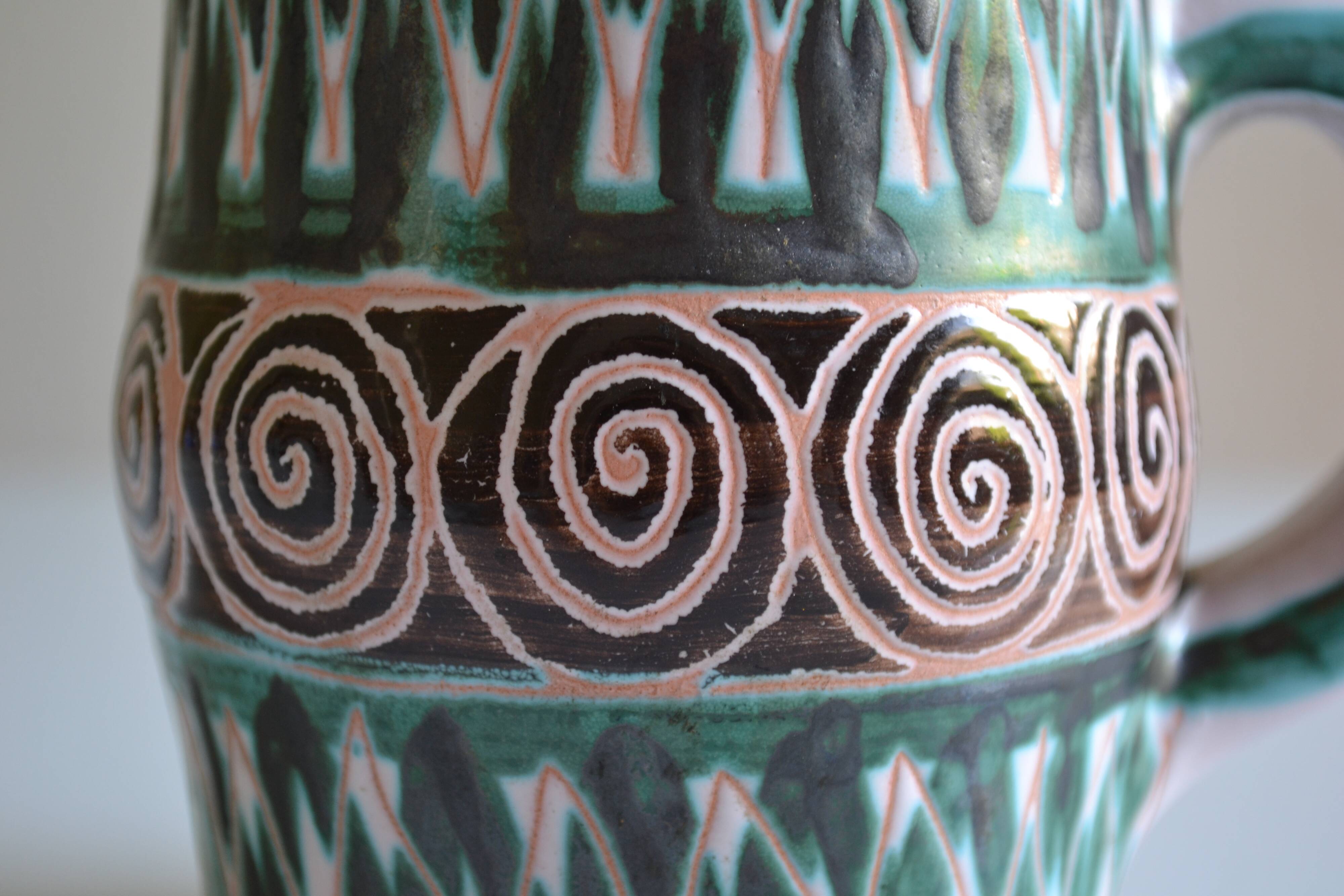 Robert Picault (1919-2000) in Vallauris Large Cup or Mug Ceramic