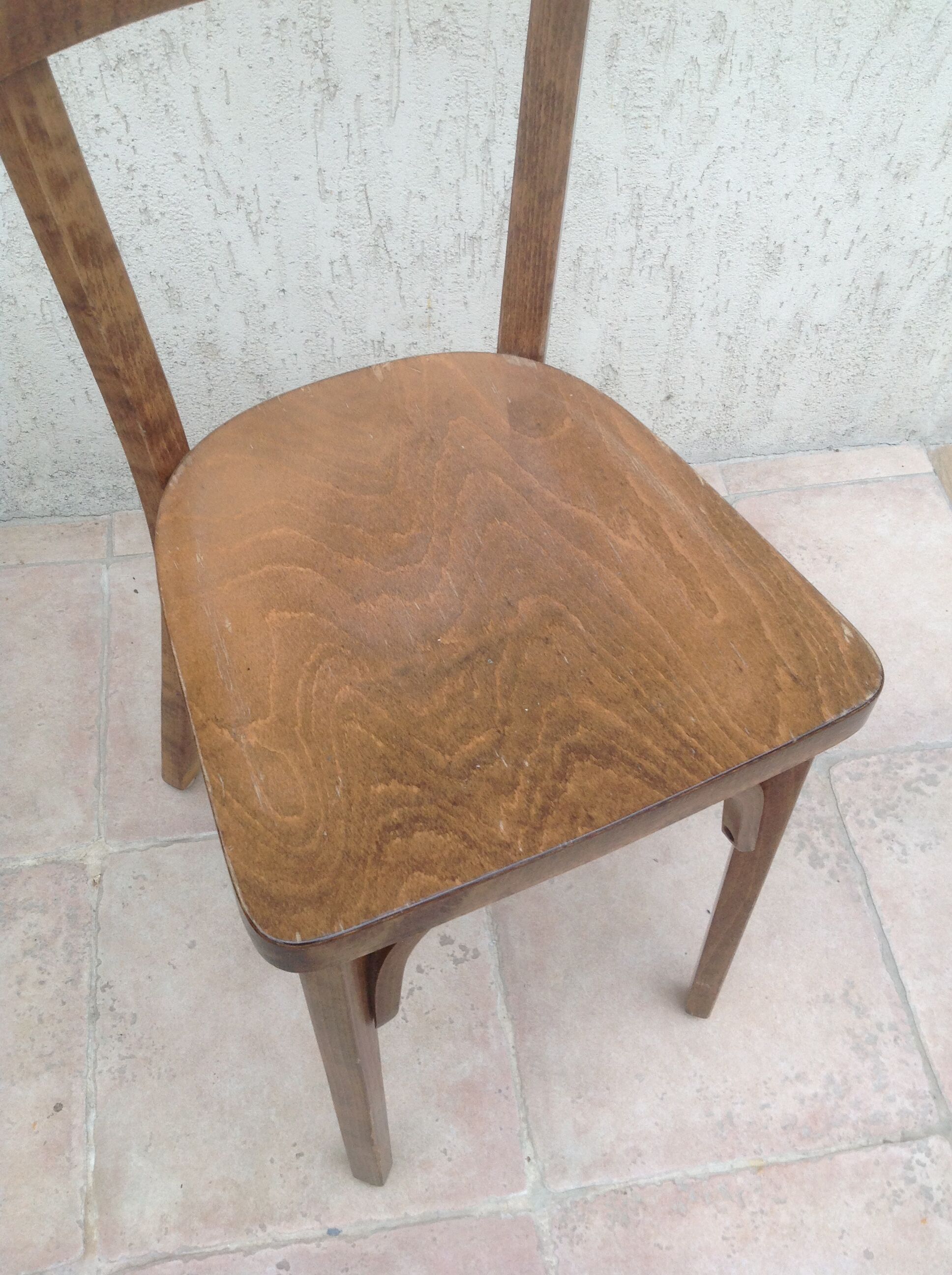 6 vintage Baumann bistro chairs