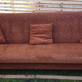 Three-seater sofa bed