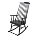 Scandinavian rocking chair tapiovaara style  1960 very good condition