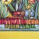 Vintage 1970s Baden Powell Maximalist Bossa Nova Concert Poster