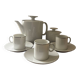 Thomas Germany Medallion Silver Rimmed Porcelain Tea Set