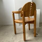 Pine armchair René Daumiller