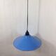 Hanging blue enamelled plate