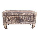 Small old chest with two drawers
