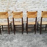 Straw chairs