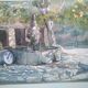 Puyméras fountain and washhouse. Paul Marcel Chabrier . Watercolor and gouache .