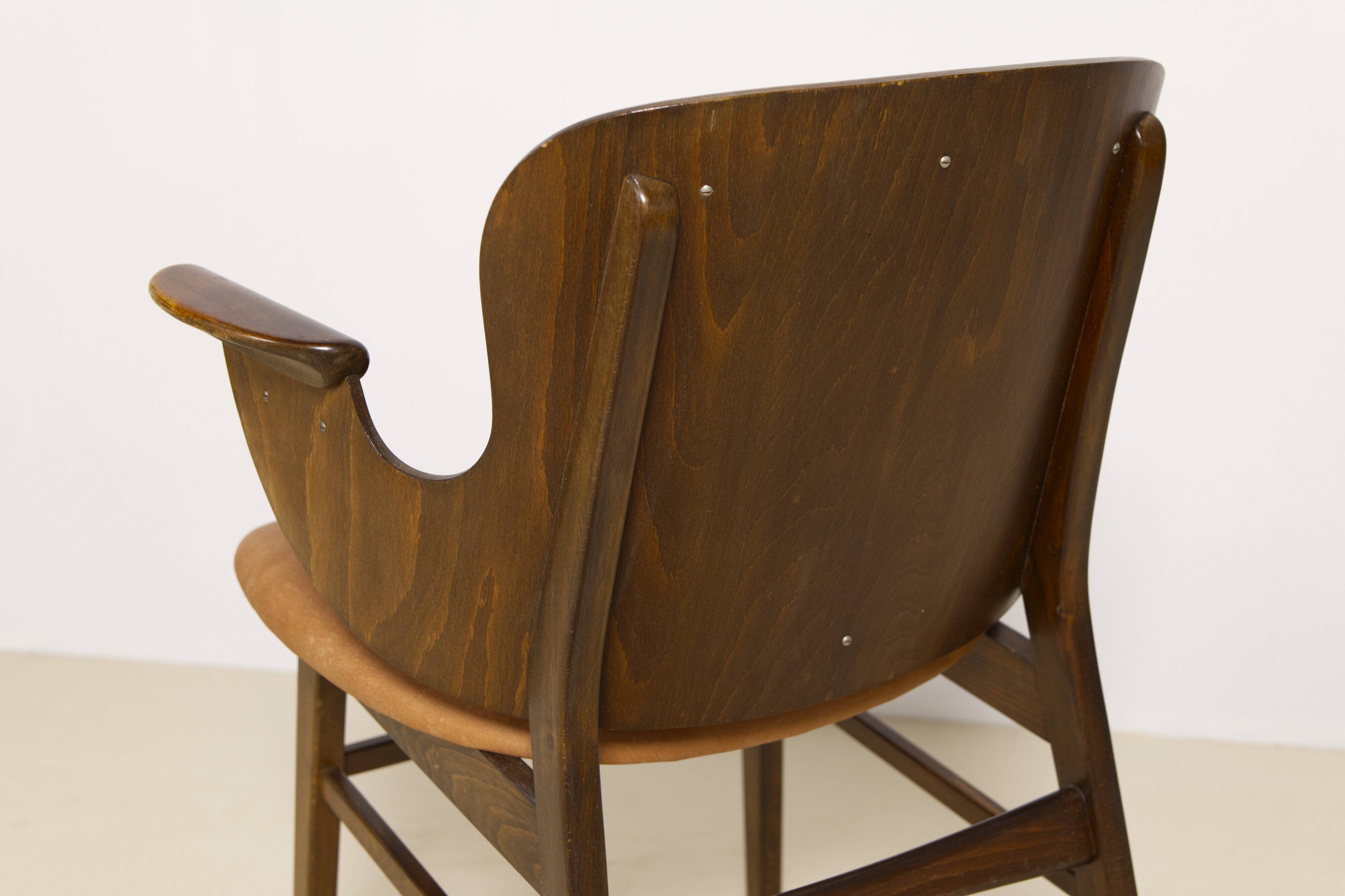 Hans Olsen armchair Model 107, Denmark, 1950s