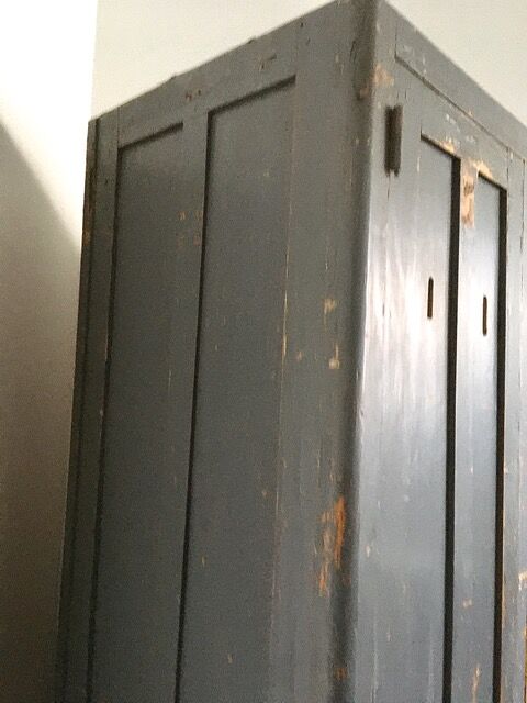 Old wooden cabinet 2 doors