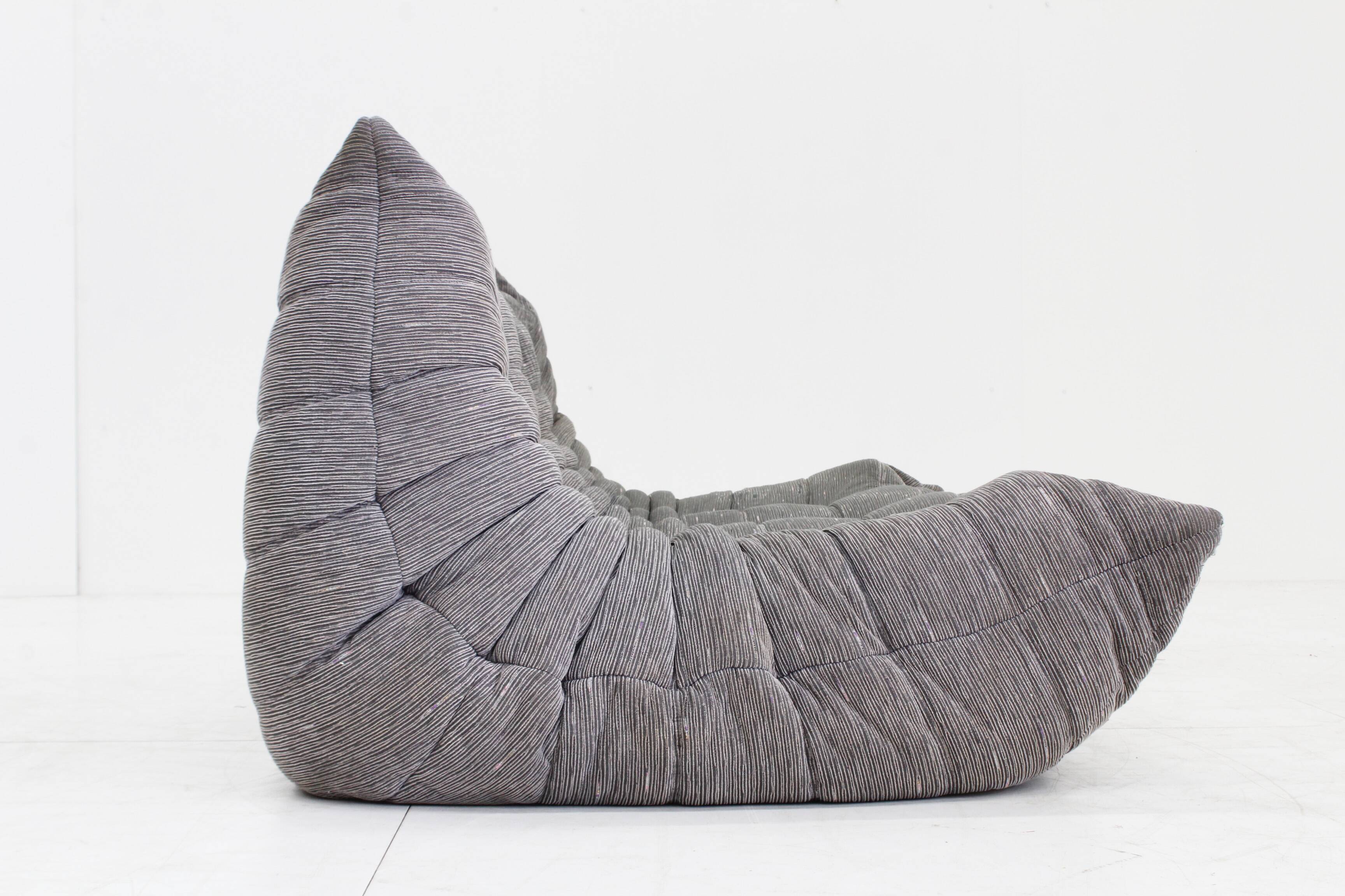 Vintage Ligne Roset Togo 3 seater sofa by Michel Ducaroy