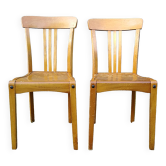 Pair of Stella bistro chairs