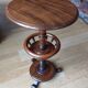 Round side table