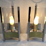 Sciolari – Pair of triangle wall lights