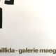 Affiche originale d'Eduardo Chillida, Galerie Maeght, 1973