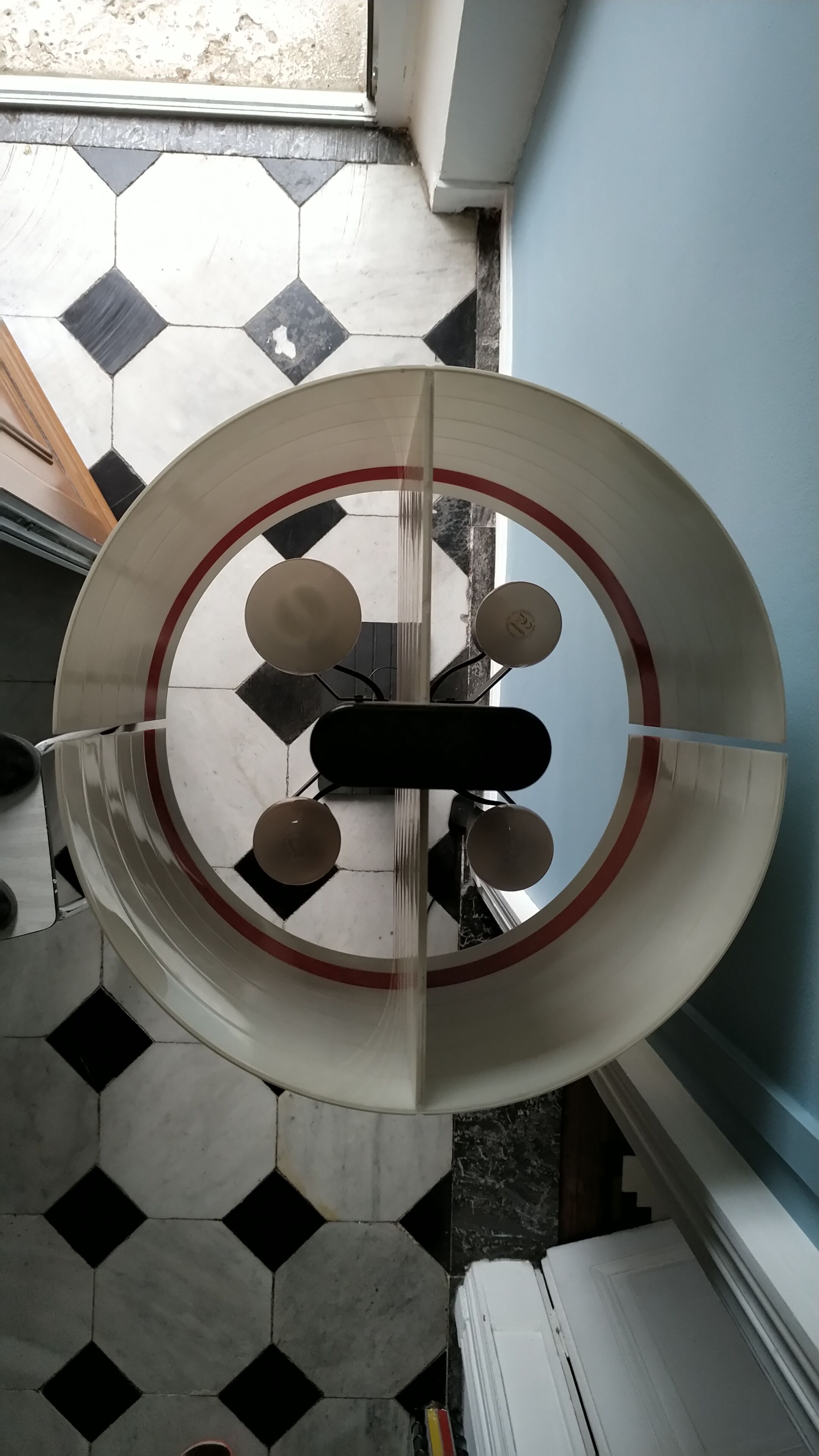 Vintage metal floor lamp
