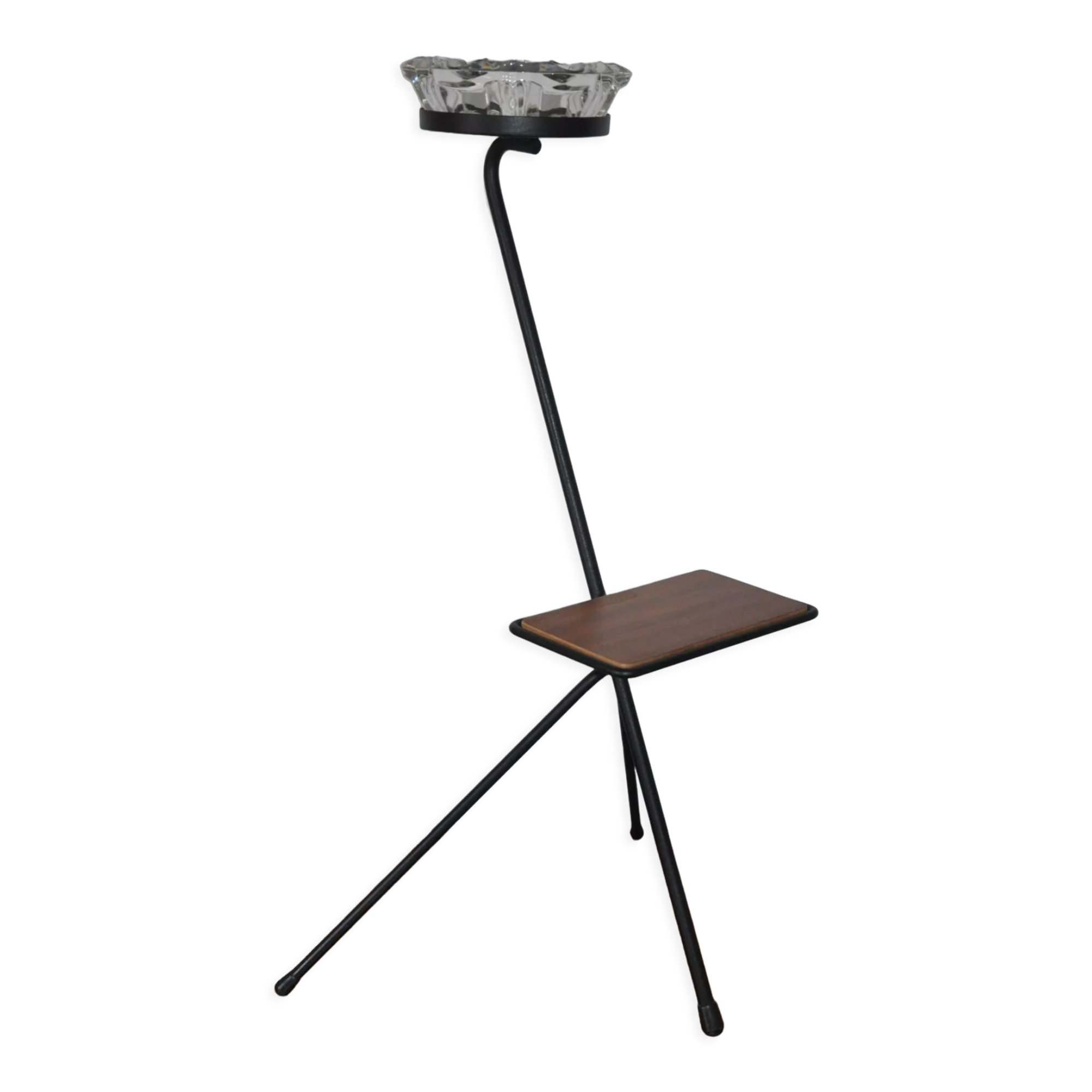 Cendrier ou porte plante tripode vintage