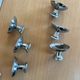 6 coupes en inox vintage
