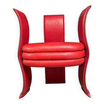 Fauteuil postmoderniste italien, 1980