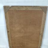 Miroir doré 102x45cm