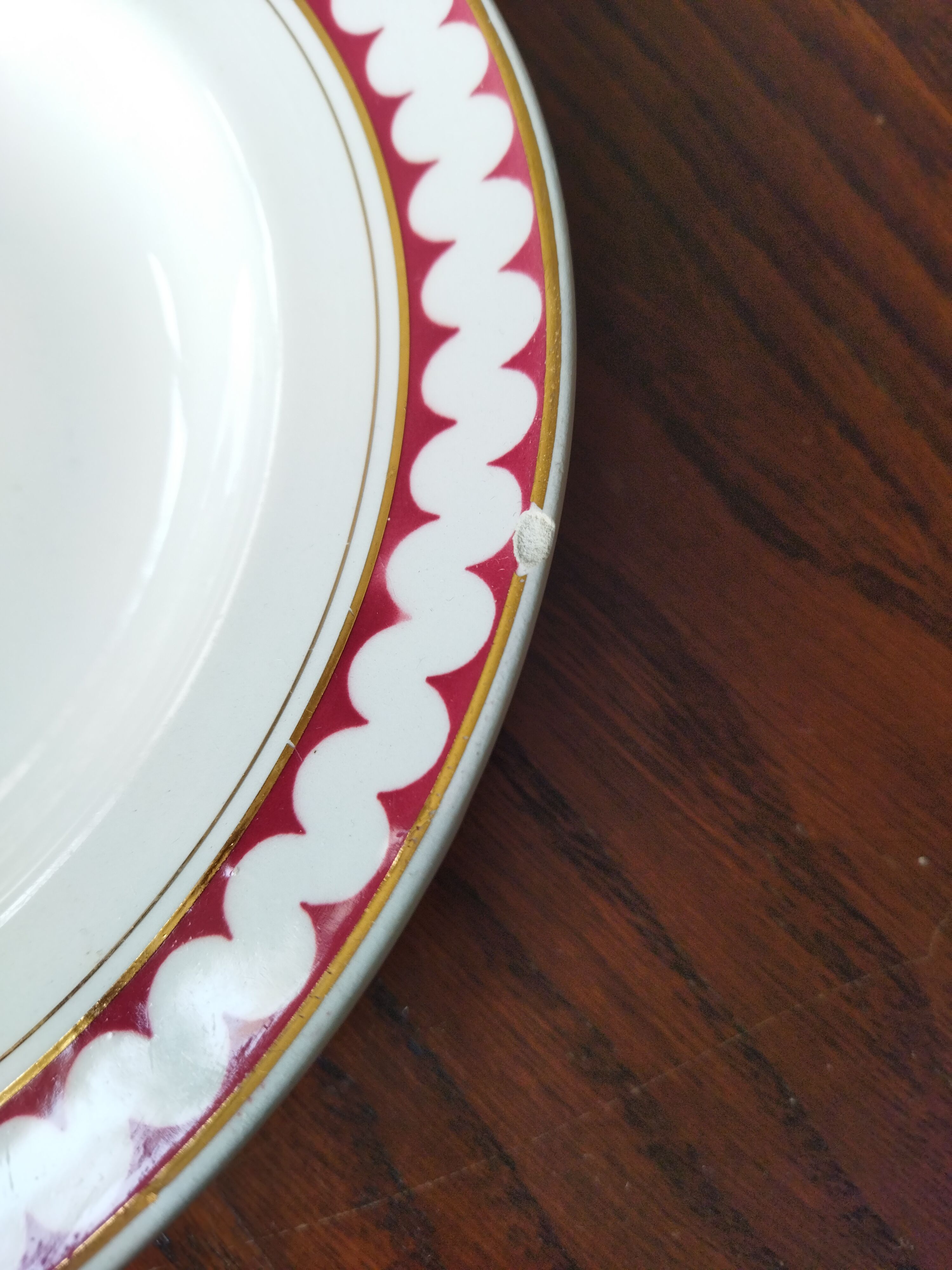 12 K&G Lunéville soup plates, Madrigal model