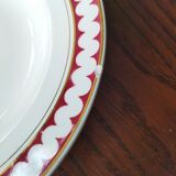 12 K&G Lunéville soup plates, Madrigal model