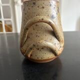 stoneware vase Michel Dumont Charles Gaudry