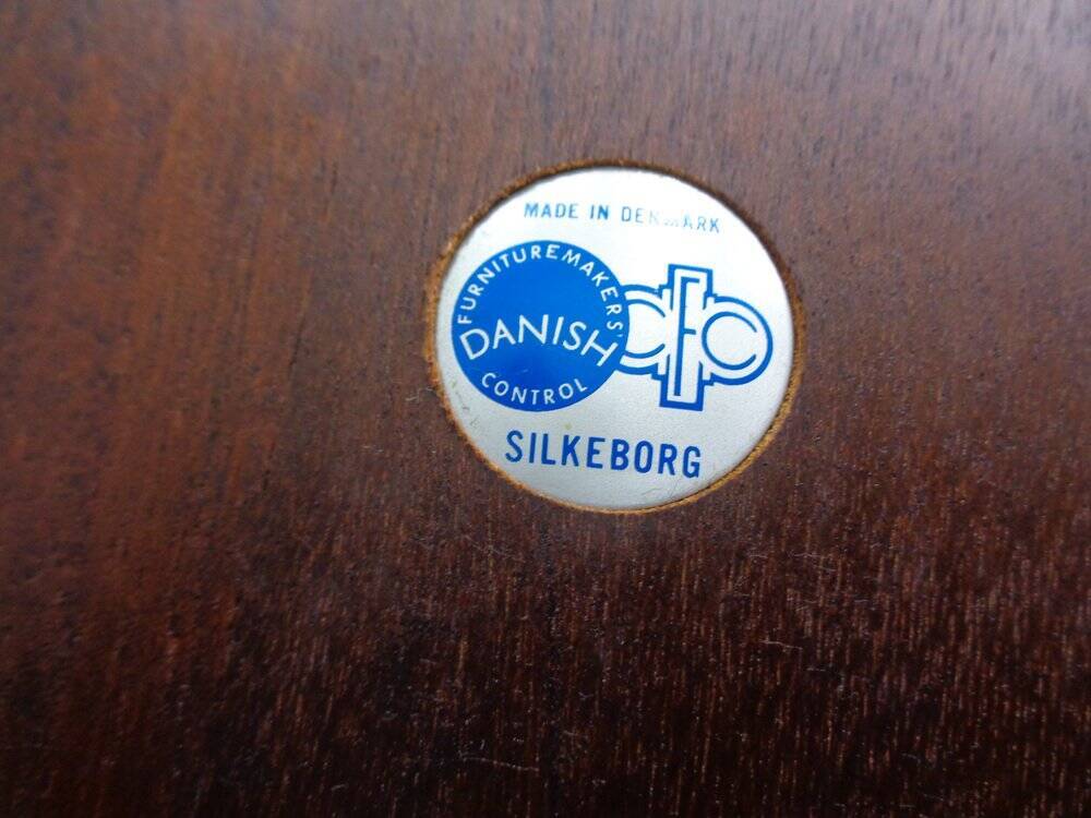 Rosewood coffee table by Johannes Andersen for CFC Silkeborg, Denmark, 1950s.