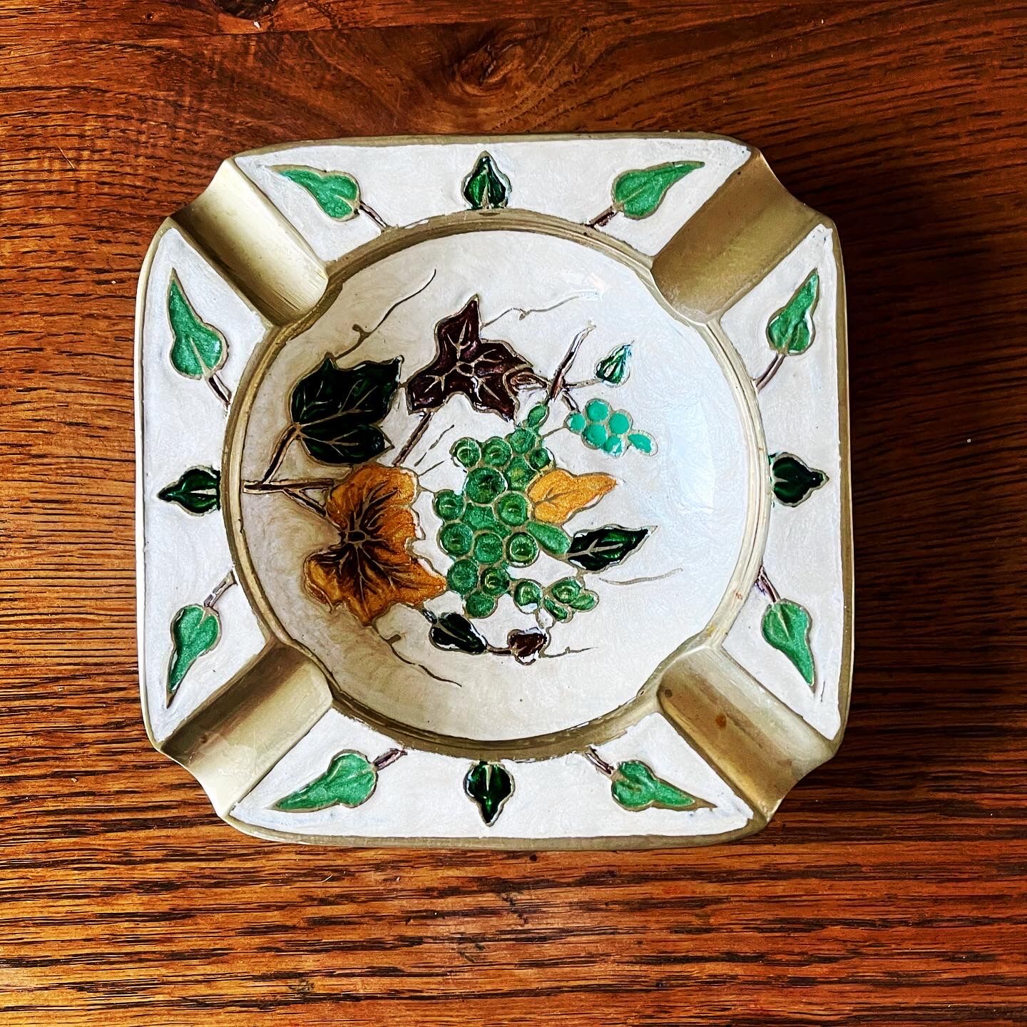 Brass ashtray