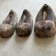Large Timor mask in patinated wood H:50cm (1)