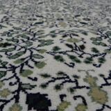 Tapis oriental persan classique nouée à la main motif floral en laine