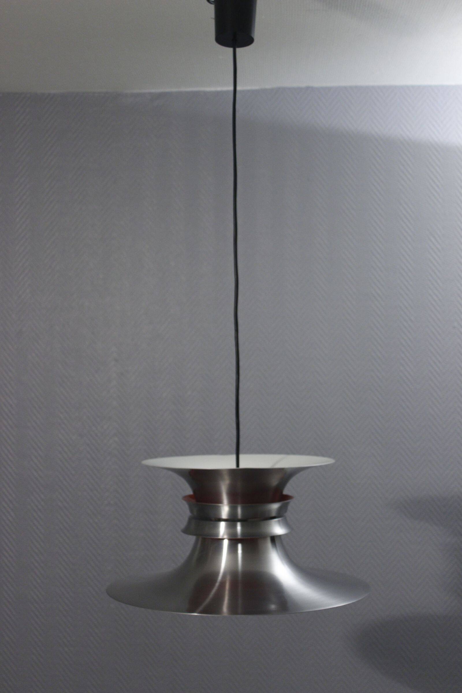 Vintage Scandinavian suspension light Bent Nordsted & Lyskaer Belysning, Denmark