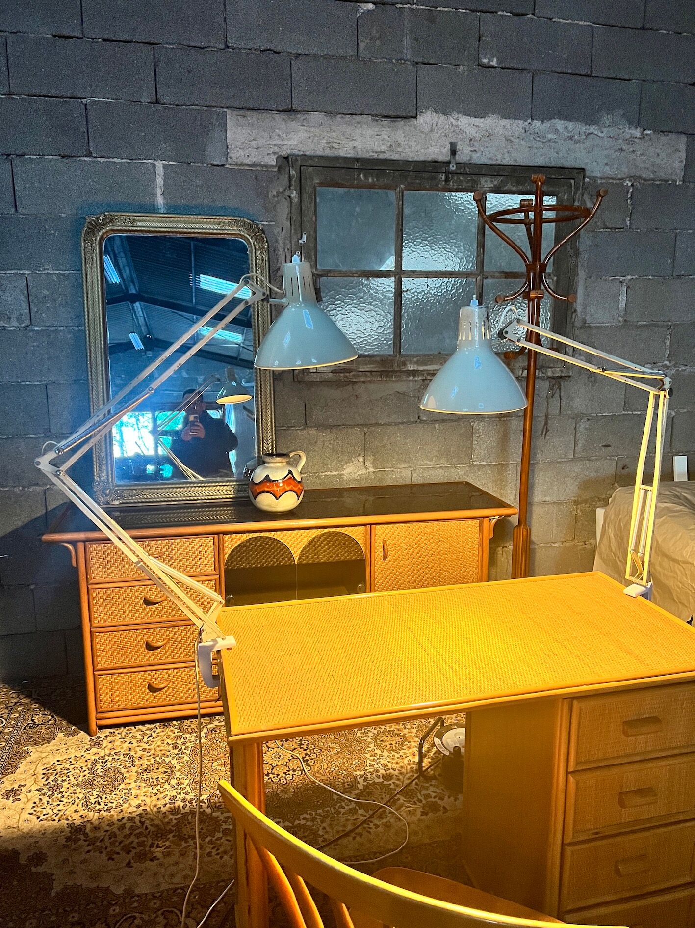 Vintage articulated architect lamp Luxo L1 by Jacob Jacobsen - 1970's