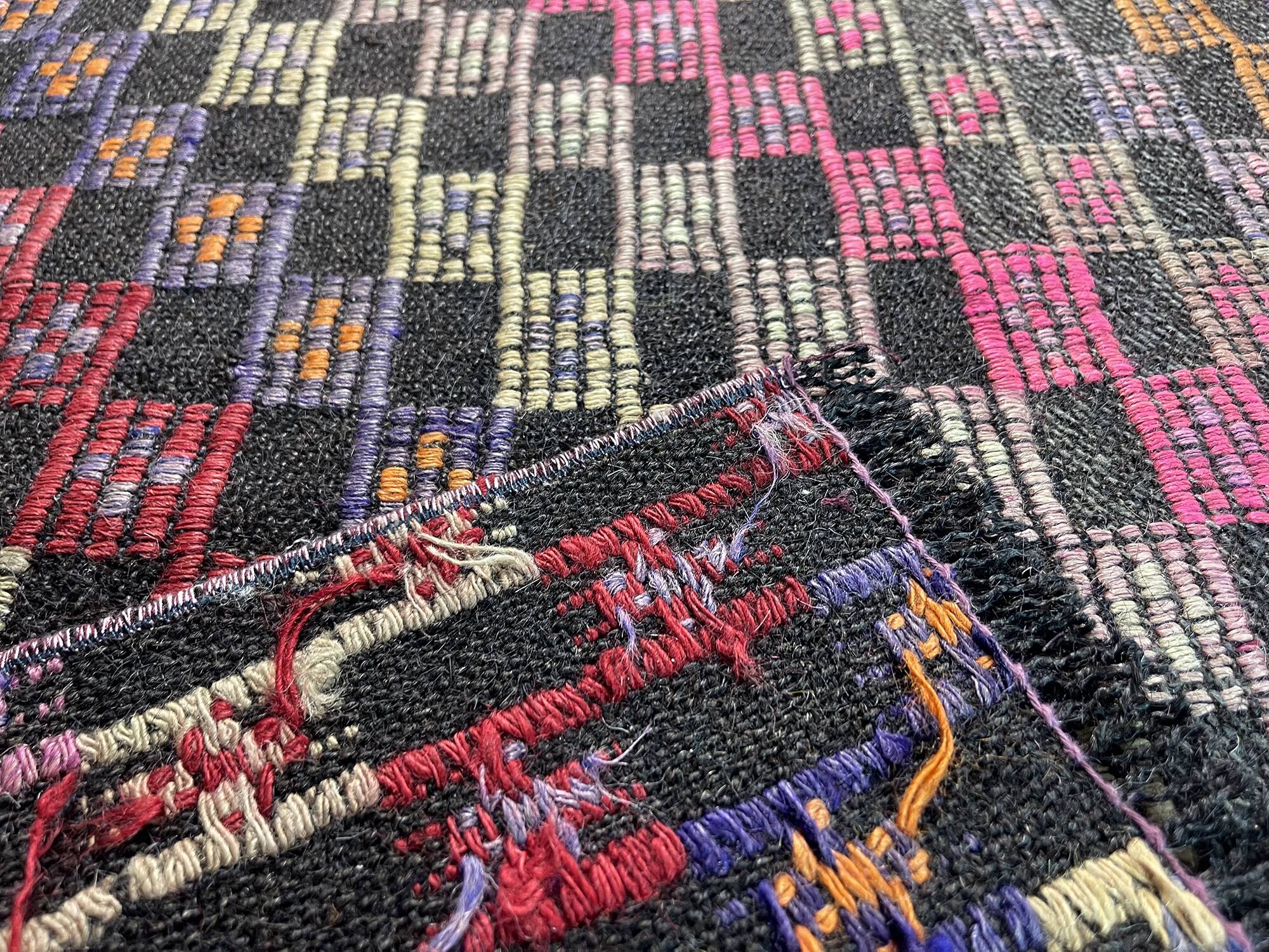 Vintage turkish kilim rug, 80 x 55 cm