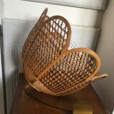 Vintage rattan hanging