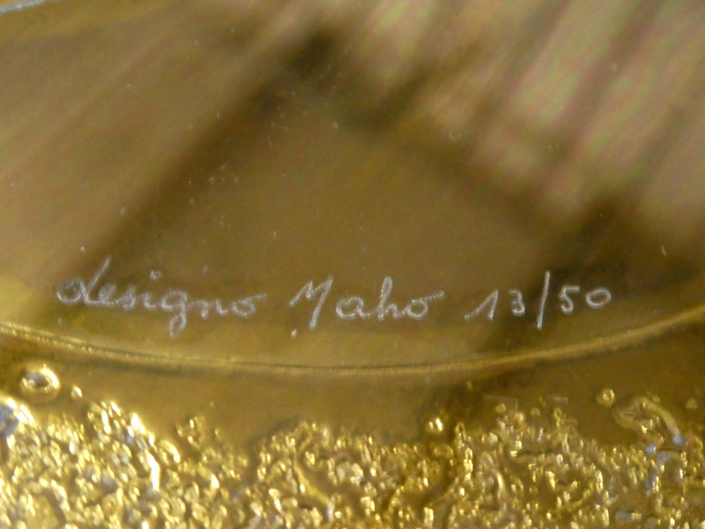 georges Mathias' large travertine coffee table, Belgium, 1970