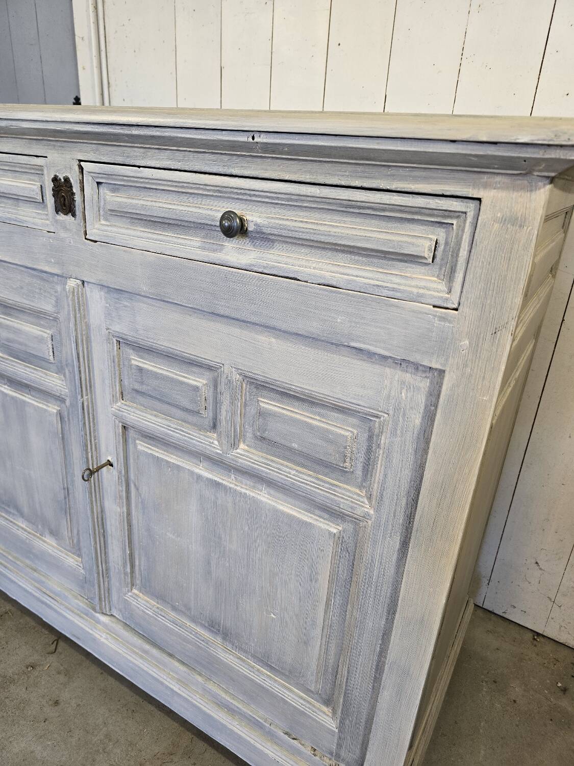 Louis Philippe style 2-door, 2-drawer sideboard